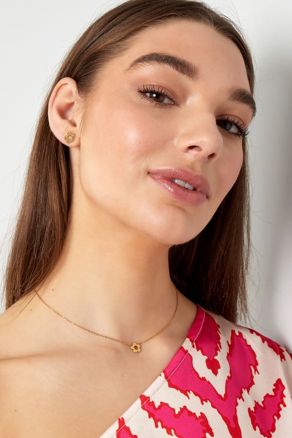 spring flower necklace 2