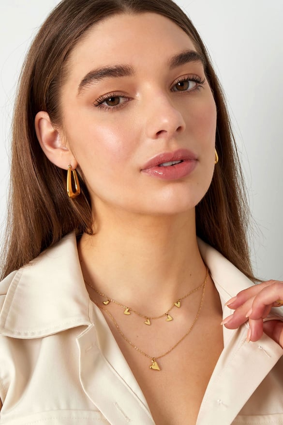 dubbele hart ketting 2