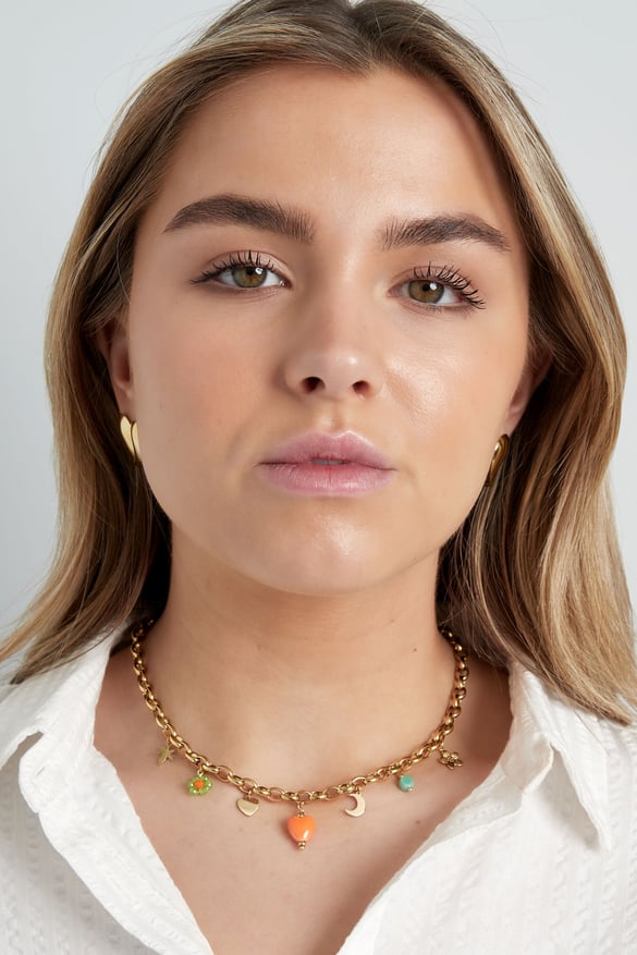 collana con ciondolo prendimi - colore oro