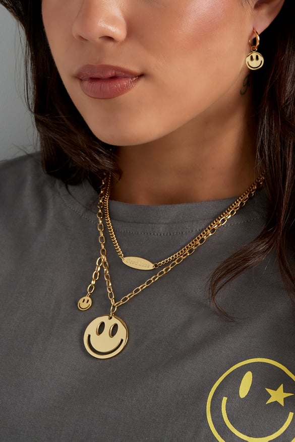 collana vita felice - colore oro 2