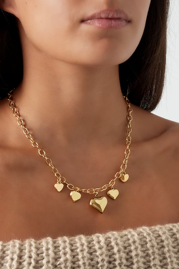 collana amore infinito - colore oro