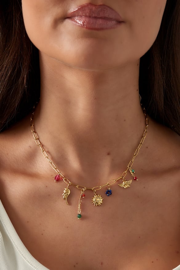 funky festive necklace 2