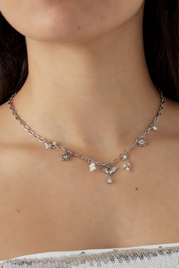 angel dust charm necklace