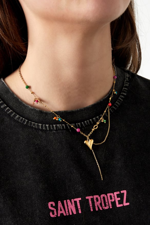 collana love party - colore oro