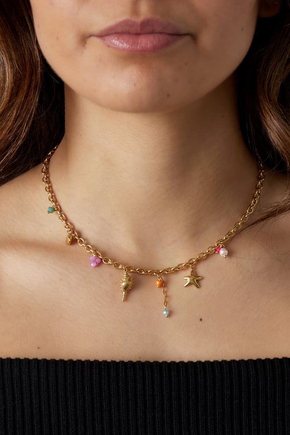 Collar brisa marina - Color dorado 2