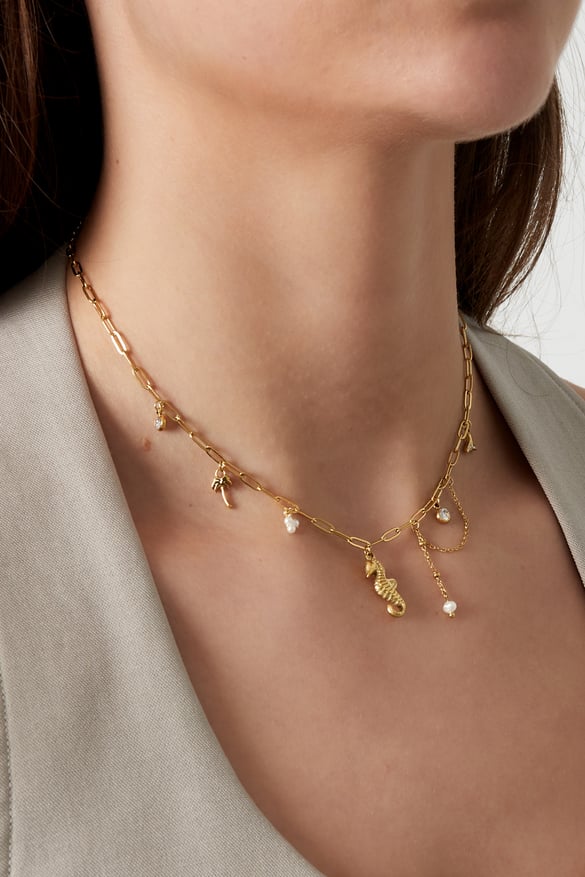 collier sous-marin - couleur or 2