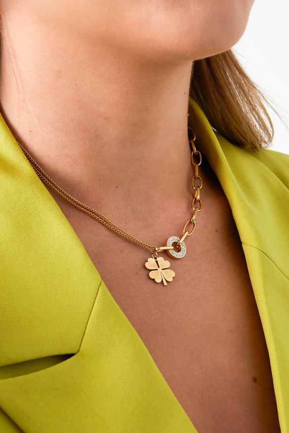 collana della fortuna - colore oro