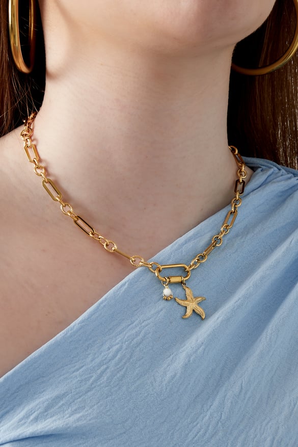 collana stella marina cena - colore oro
