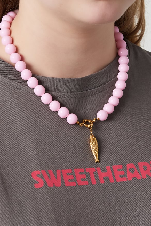 Bunte kleine Perlenkette