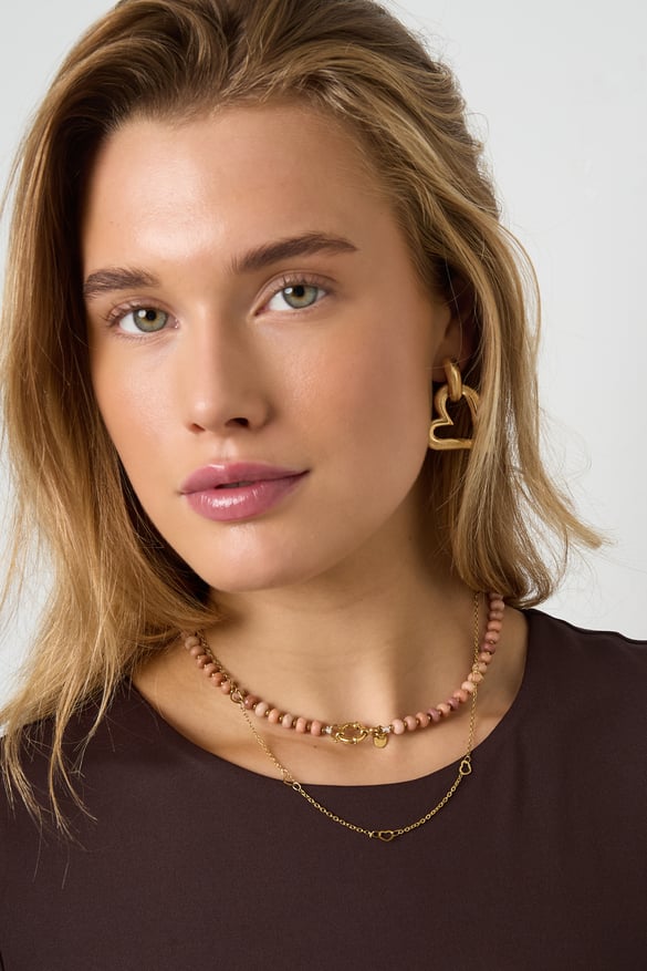Kette Halsketten Herz Casual Täglich Einfache Serie frauen schmuck