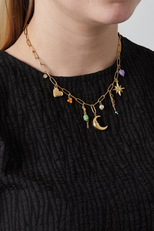 love you to the moon and back necklace 2