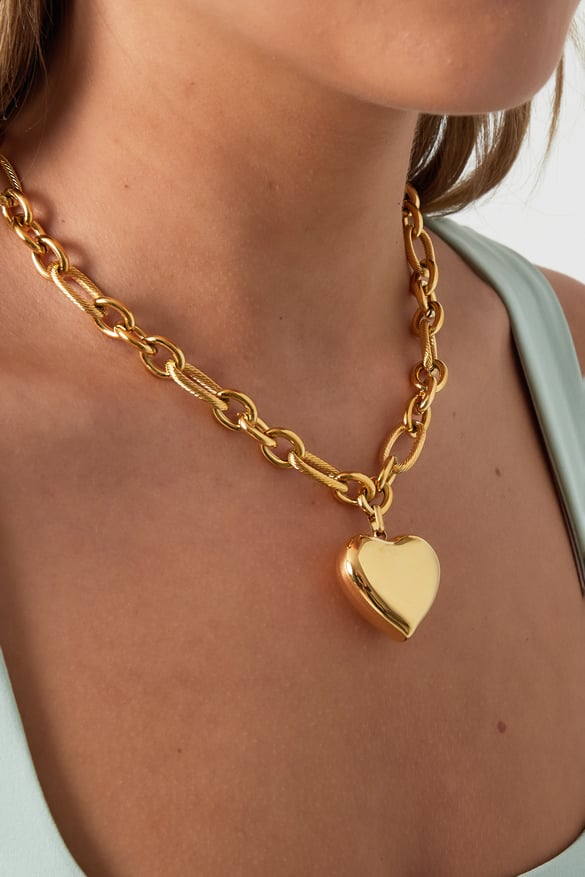 Collana con cuore d&#39;amore 2