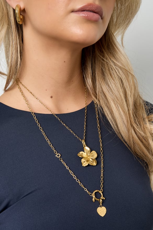 Collane con ciondolo Fiore Casual Quotidiano Semplice Serie Gioielli da donna