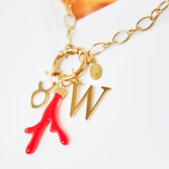 1 pieza de collares colgantes para mujer chapados en Color dorado de 18 quilates con diseño de dibujos animados simples de serie simple 2