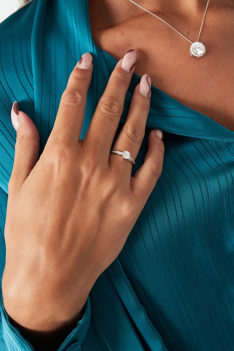 Anillo piedras power - plata - 17 Imagen2