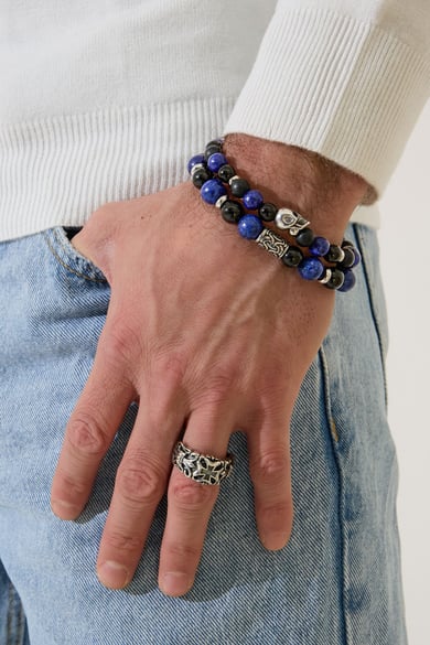 Men's ring ornament - Silver Color color h5 Picture3