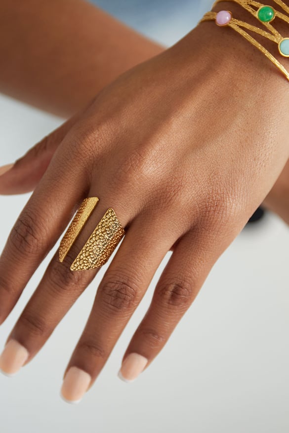Grundstruktur des Boxrings – Goldfarbe - Goldfarbefarbe 2
