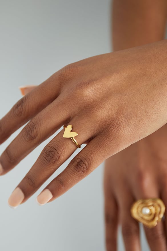 classico anello dell'amore - colore oro 2