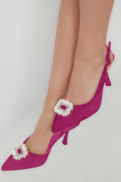 Schöne Perlen Schuhclips - weiß silber  h5 Bild2