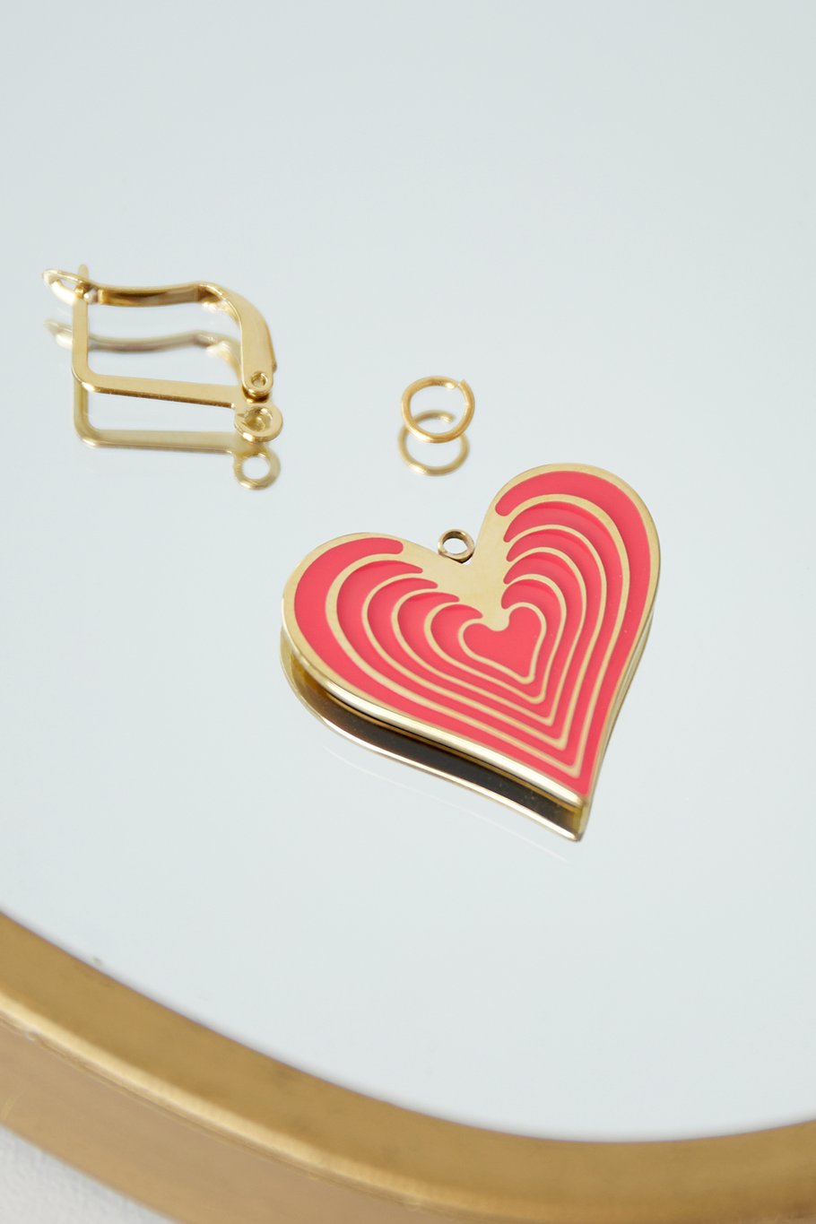 Charm crazy heart - fuchsia h5Picture2