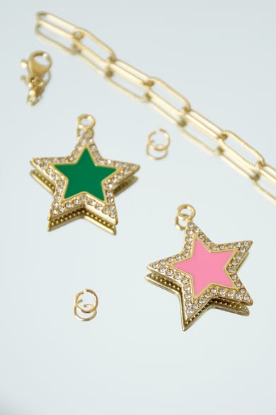 Superstar-Anhänger – Roségold h5 Bild2