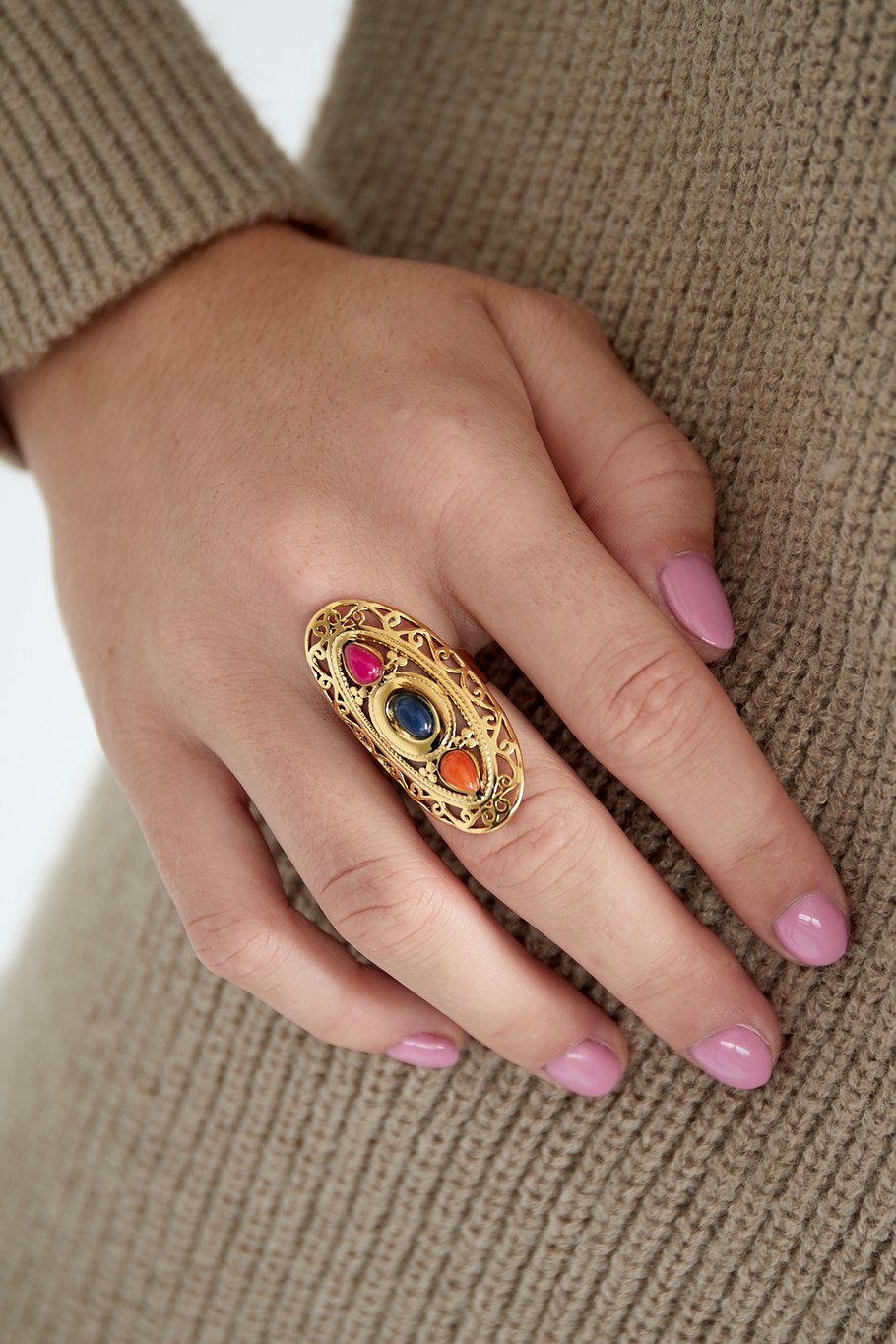 Anello Boho Bliss - Colore oro Immagine2