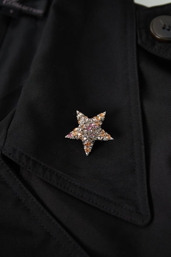 Star brooch - multi 2