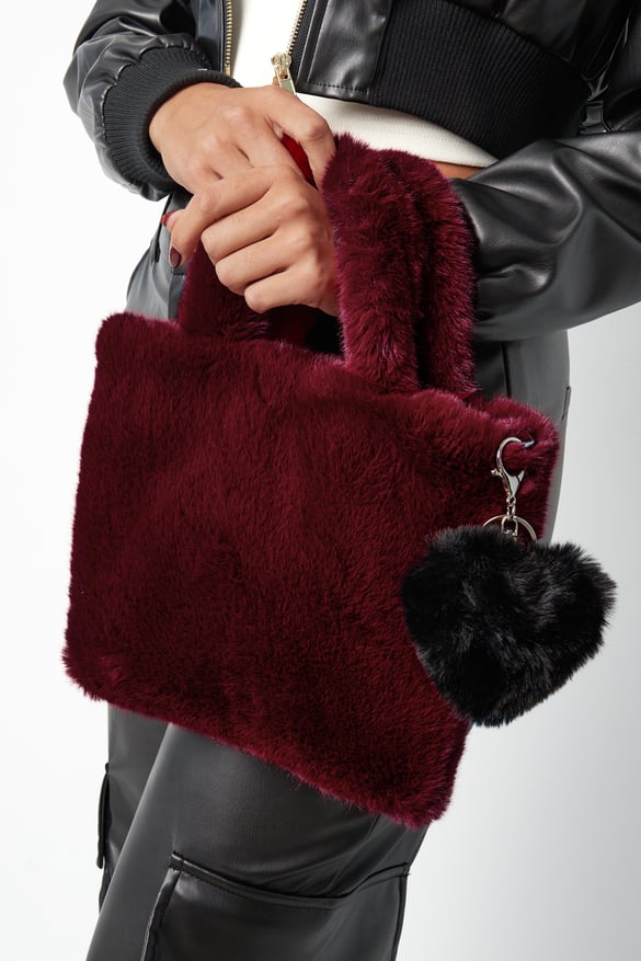 Sleutelhanger heart to fluff - Zwart