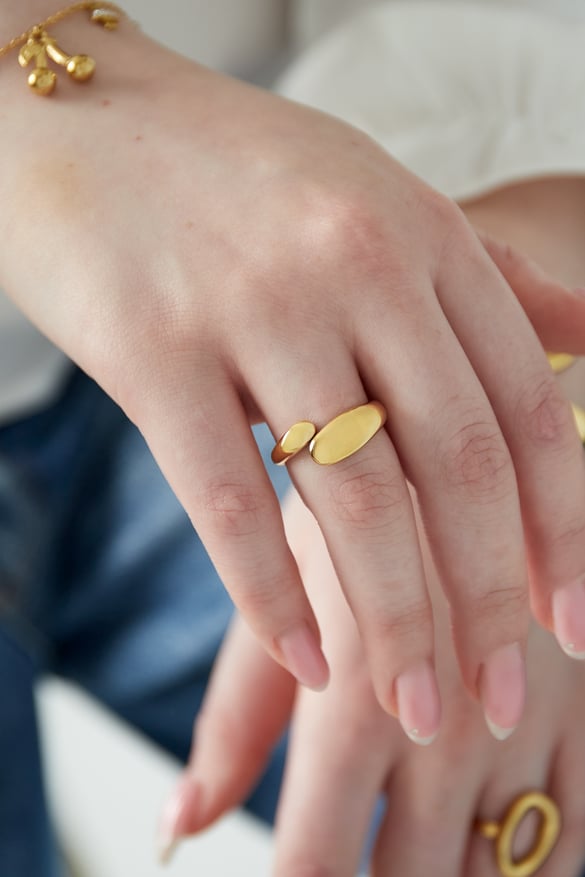 Simple Ring - Gold color 2