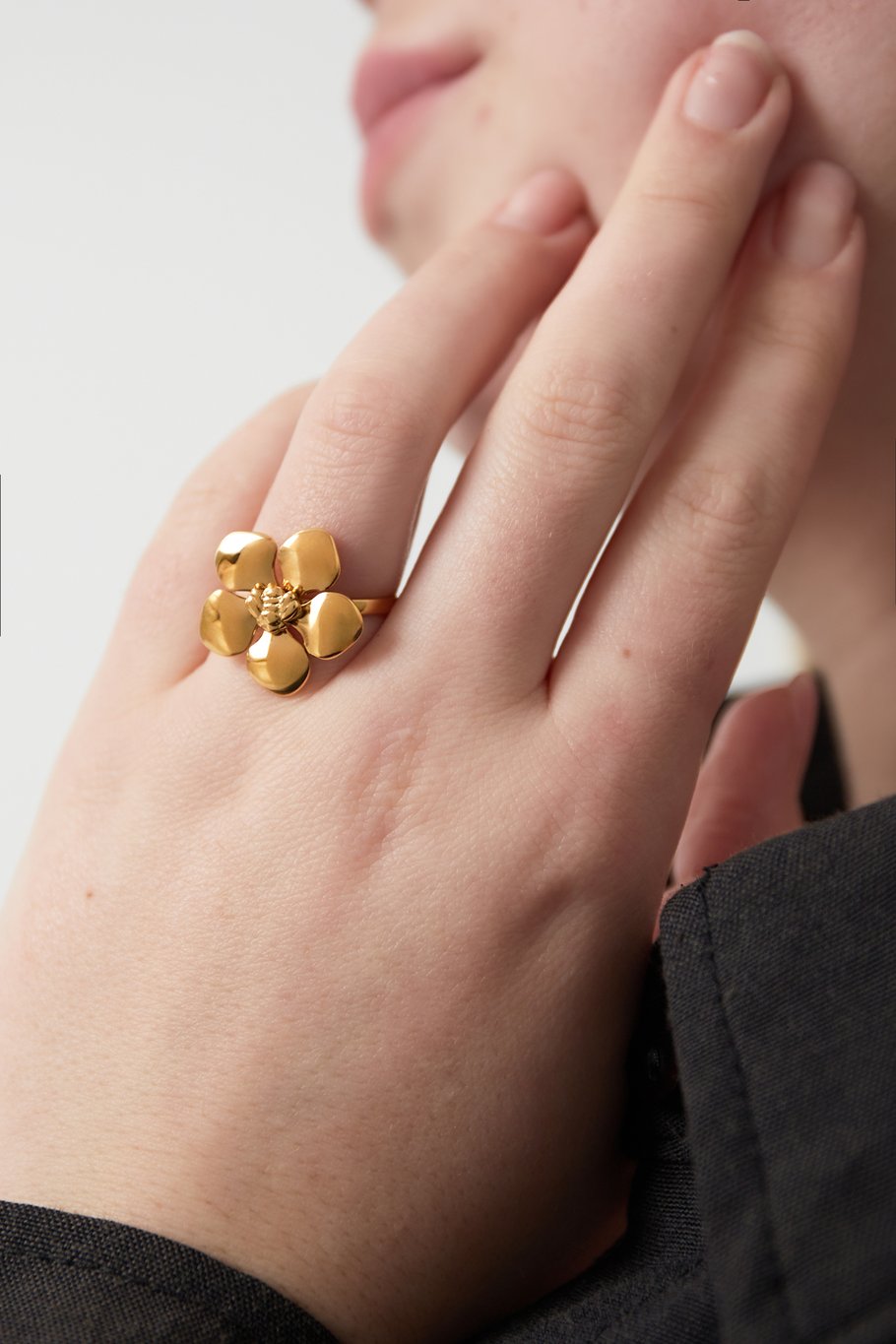 Anello Eternal Bloom - Colore oro Immagine2