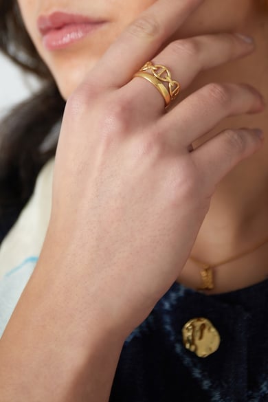 Bague de souhait secret - Couleur or h5 Image4