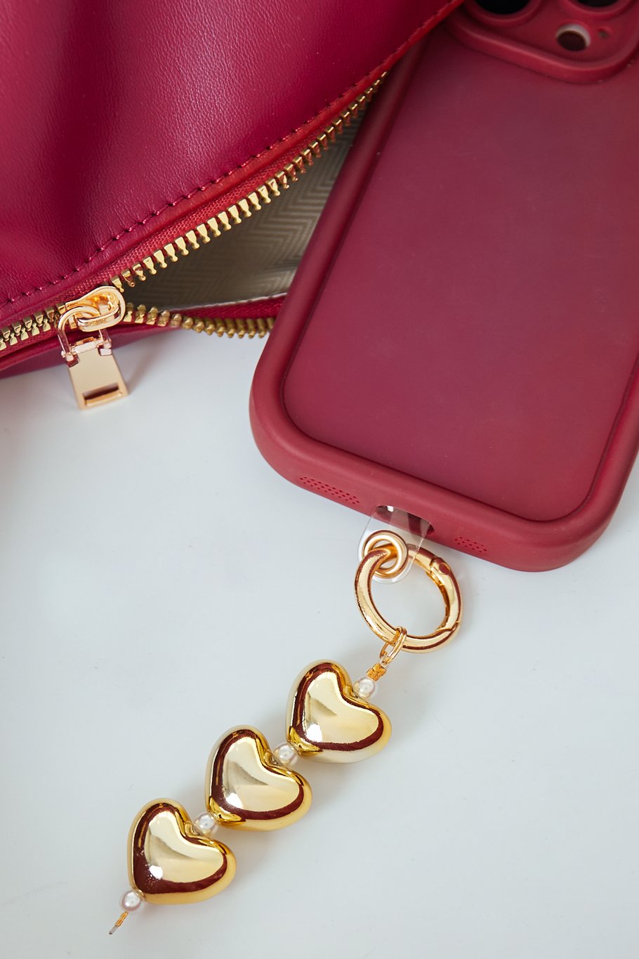 pendant hearts and pearls Picture3