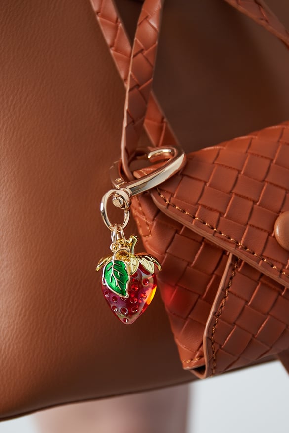 Ciondolo accessorio fragola - Rosso