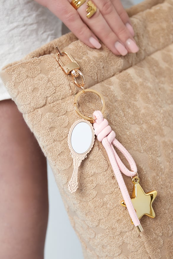 Pendentif accessoire Étoile - Rose 2