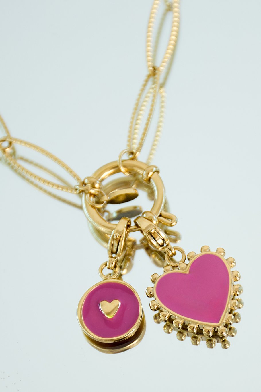 Vintage Herz Schmuck Charm Bild2
