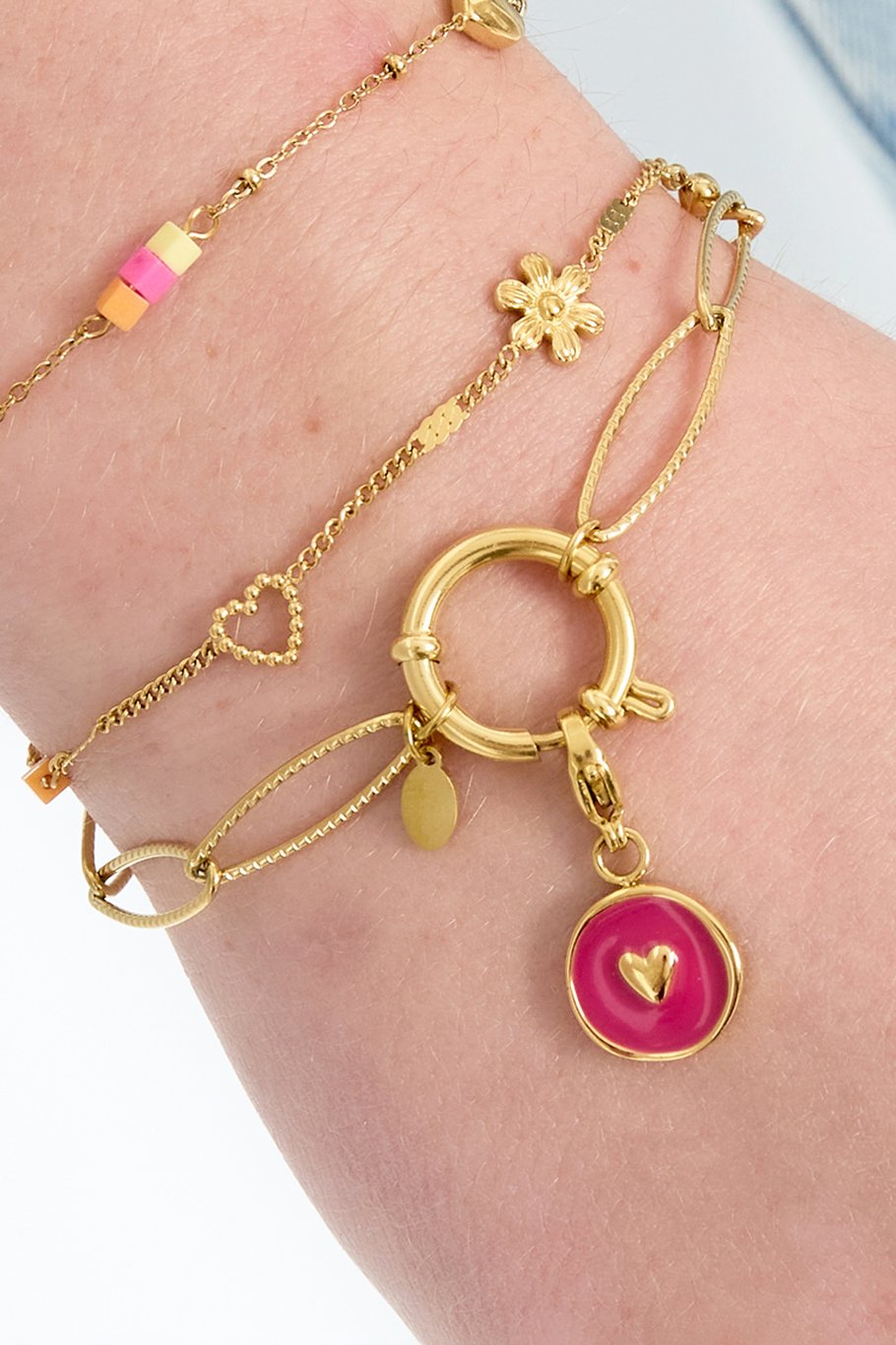 Vintage heart jewelry charm Picture2
