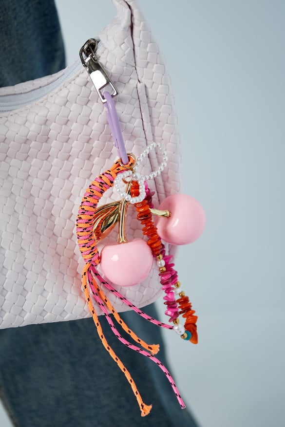 Pink Cherry Taschenanhänger