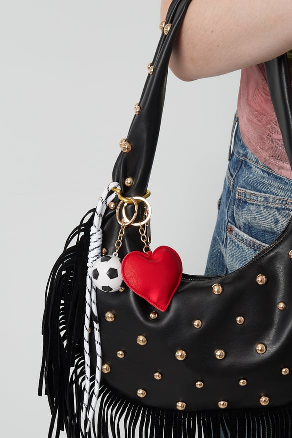 Taschenanhänger „Football love“