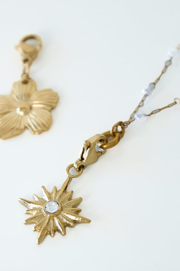 Sparkle jewelry charm