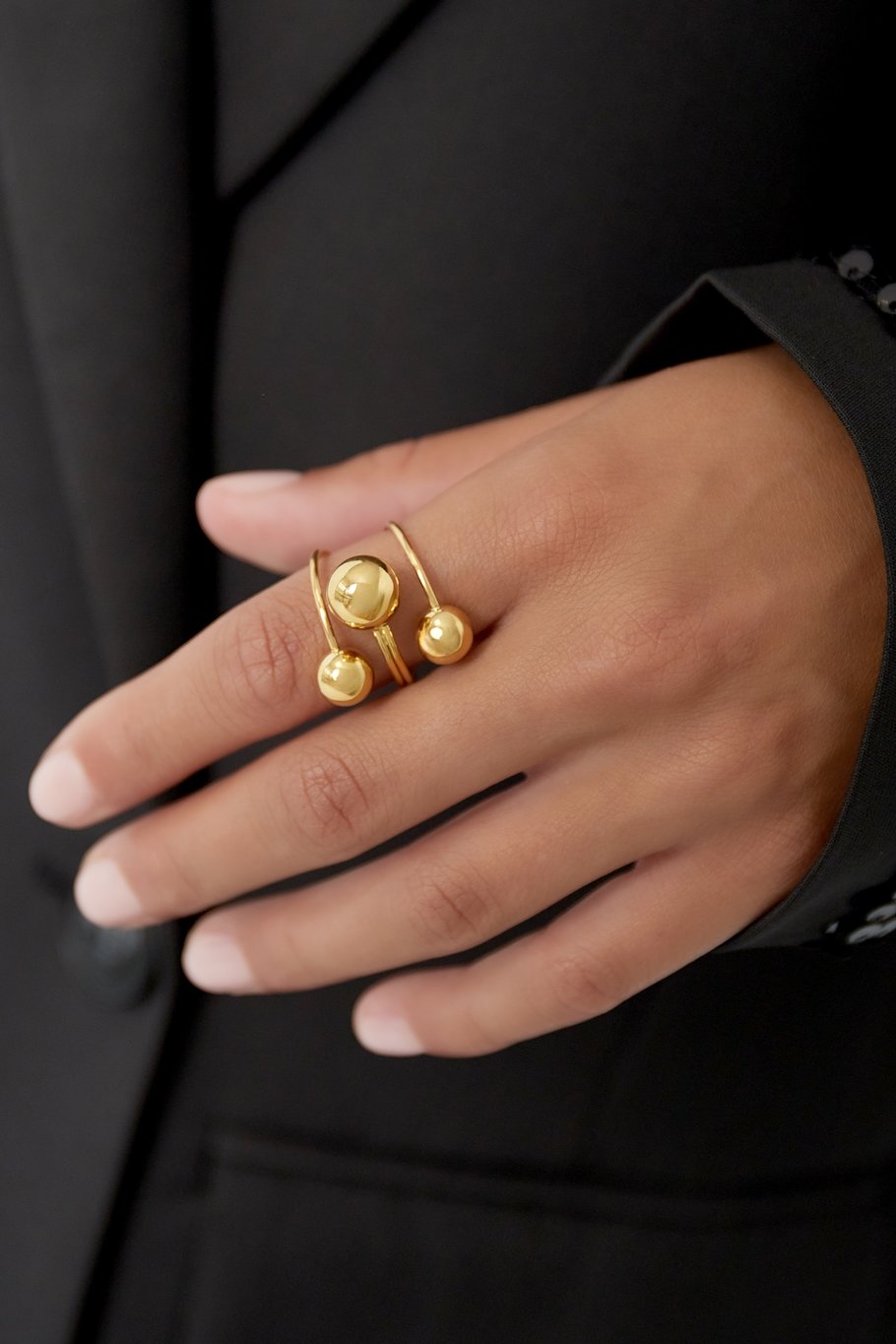 Anillo Dotty Dream - Color dorado Imagen2