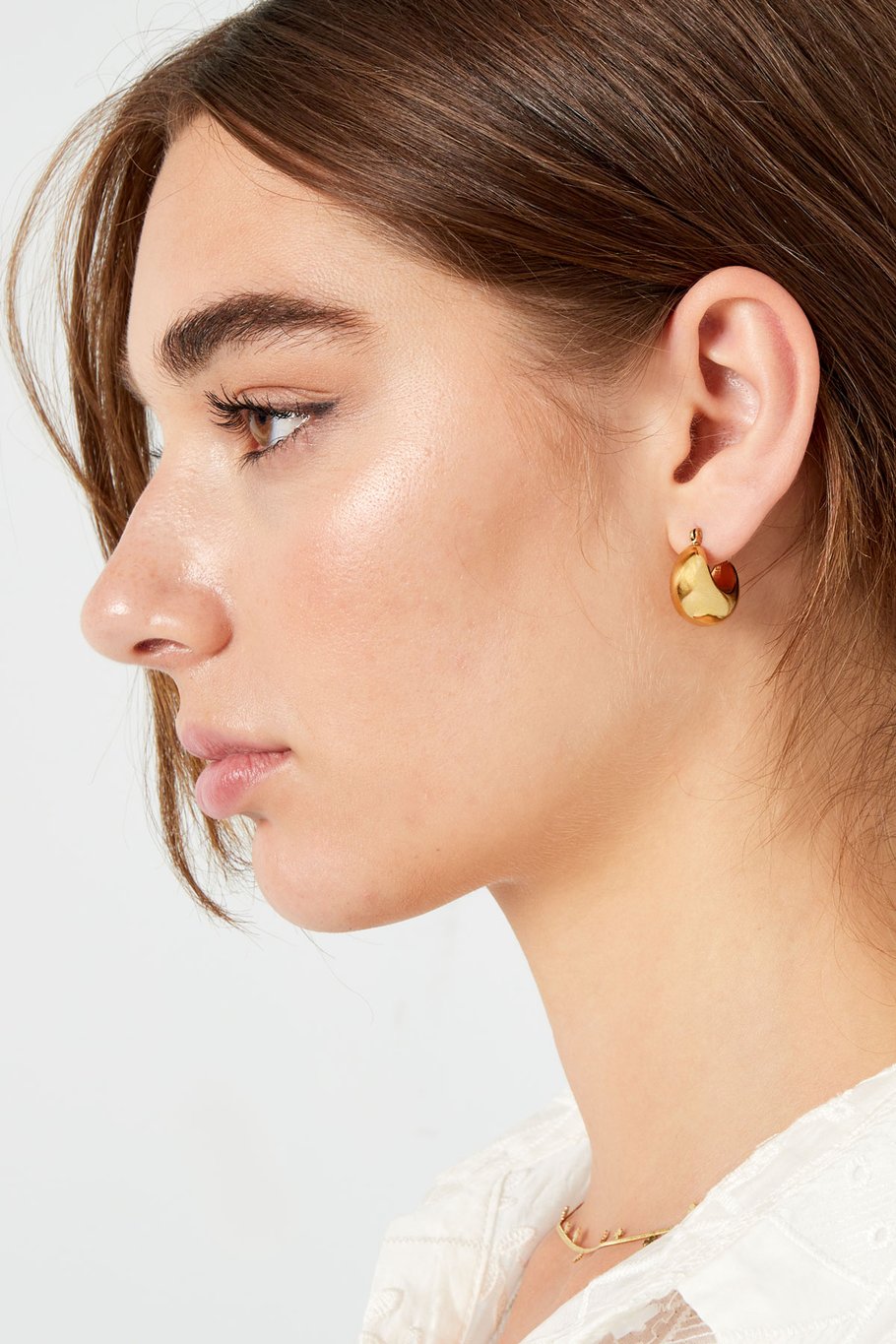 coarse half moon mini earrings h5Picture3