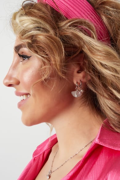 earrings with charm &quot;bee&quot; h5 Picture4