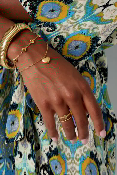 double bracelet heart h5 Picture2