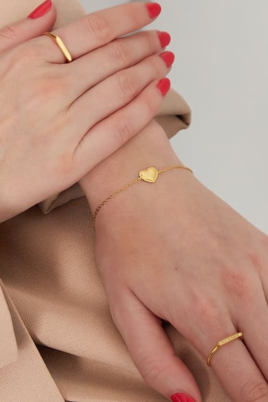 bracelet surrounded heart - 925  h5 Picture2