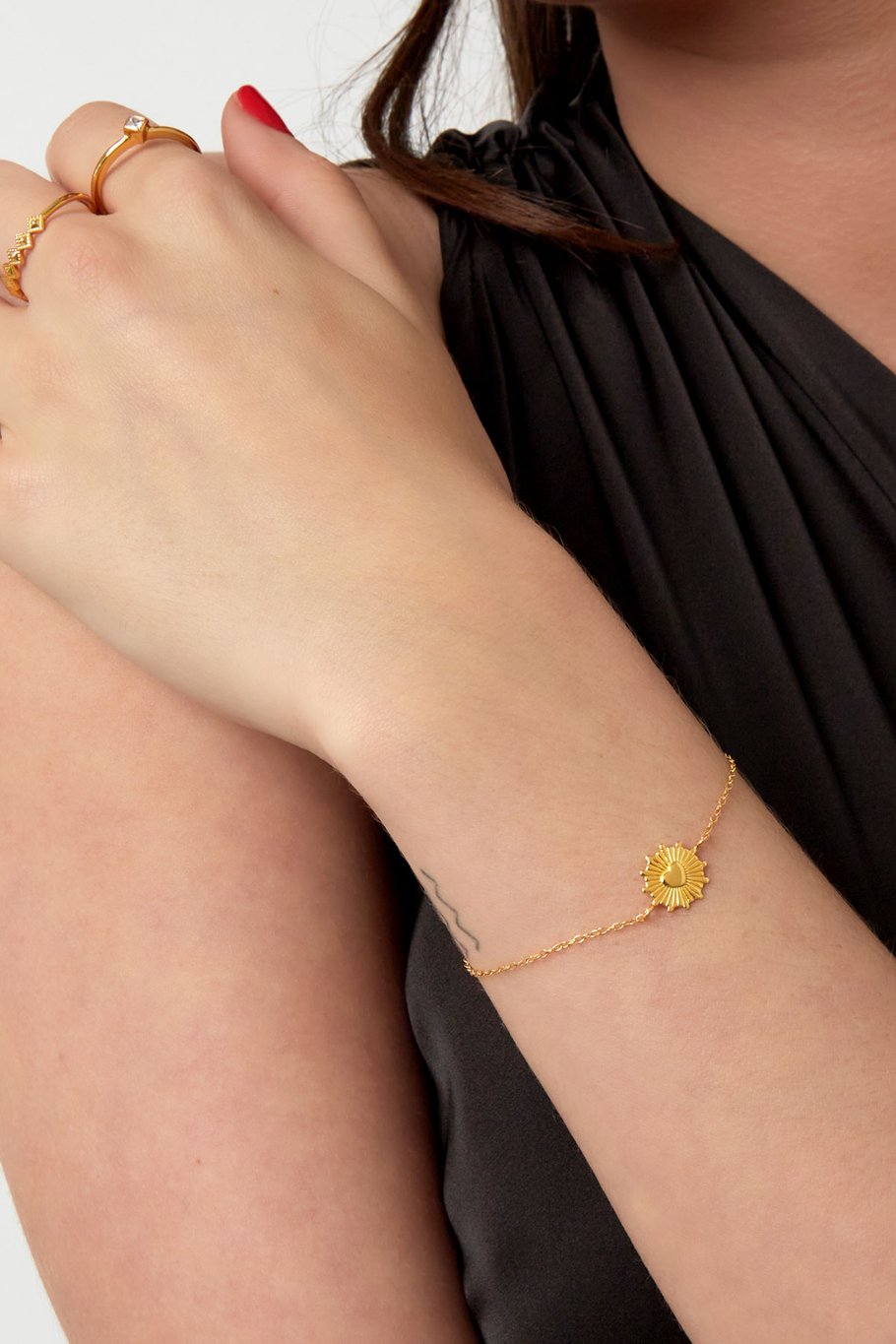 bracelet solar heart - 925  Picture2