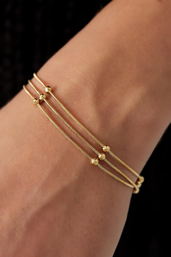 Bracelet twist - doré 2