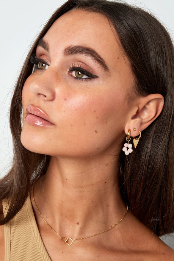 earrings basic heart
