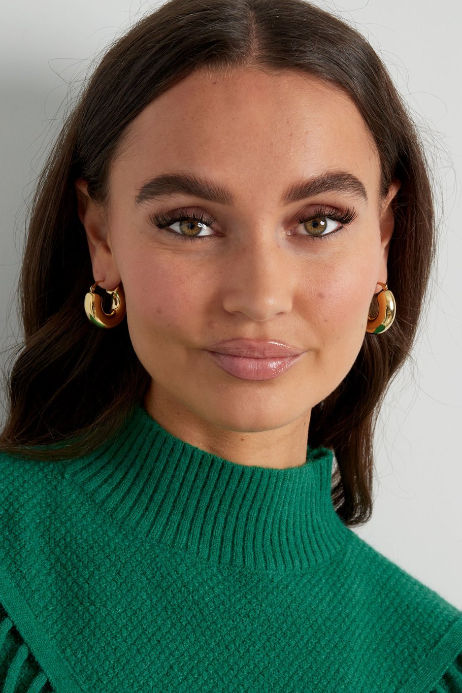 earrings round thick Picture4