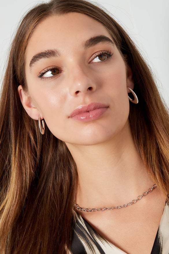 boucles d'oreilles esthétique - couleur or