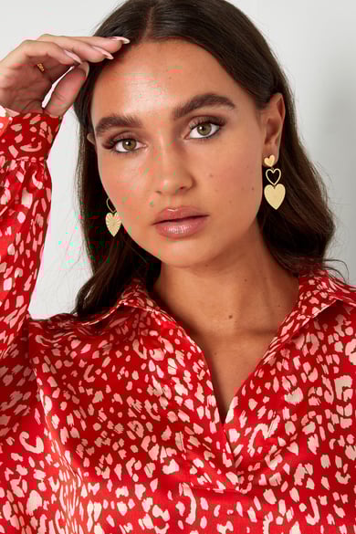 boucles d'oreilles coeurs tendance h5 Image2